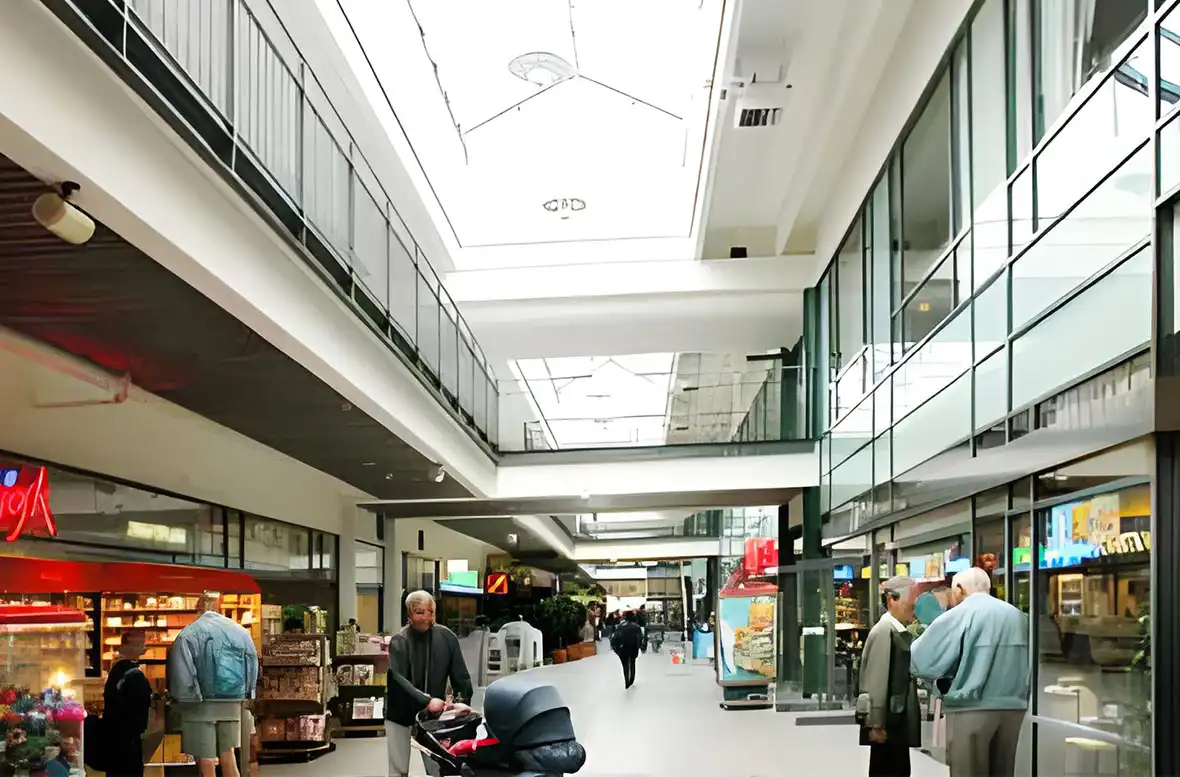 Odense Banegård Center inde